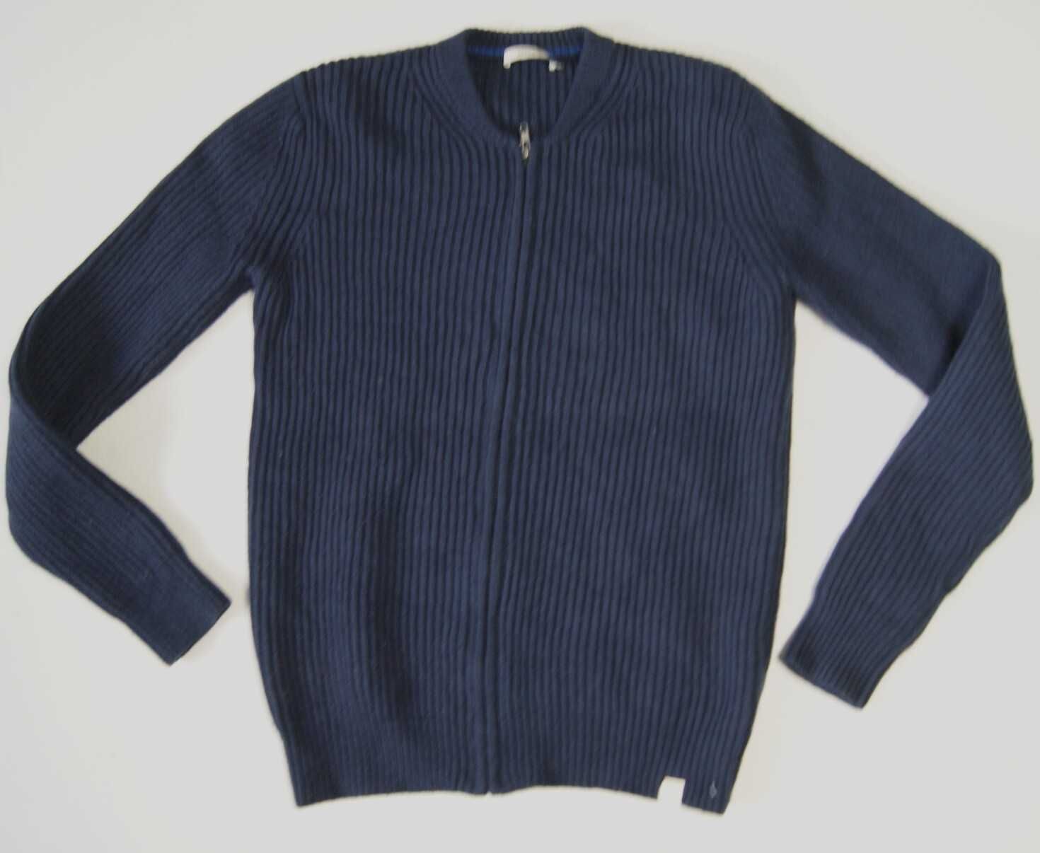 SISSY-BOY AMSTERDAM ROZ.M sweter męski na zamek 50% wełna grubszy