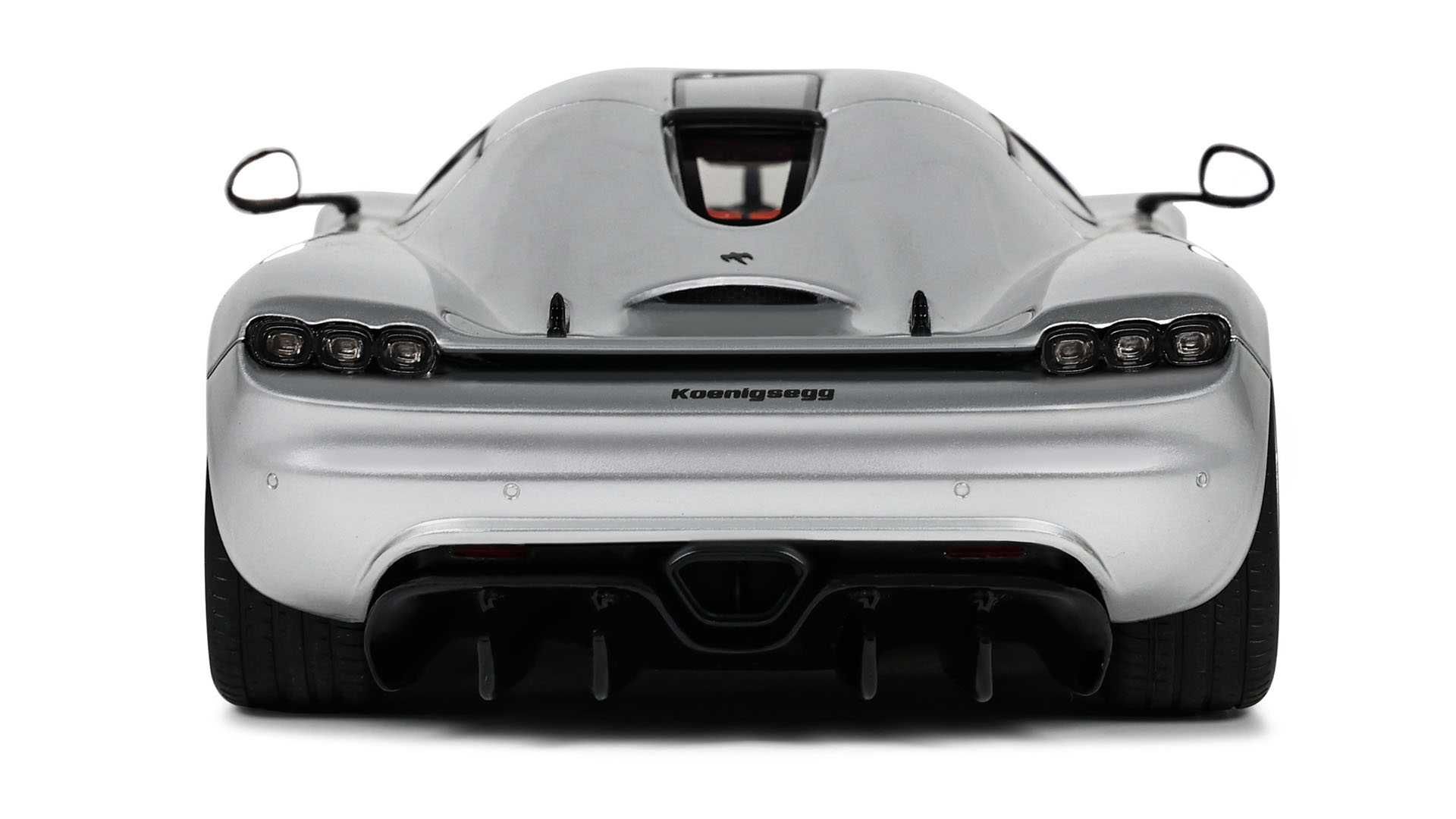 Model 1:18 GT Spirit Koenigsegg CC850 '2022 moon silver (GT452)