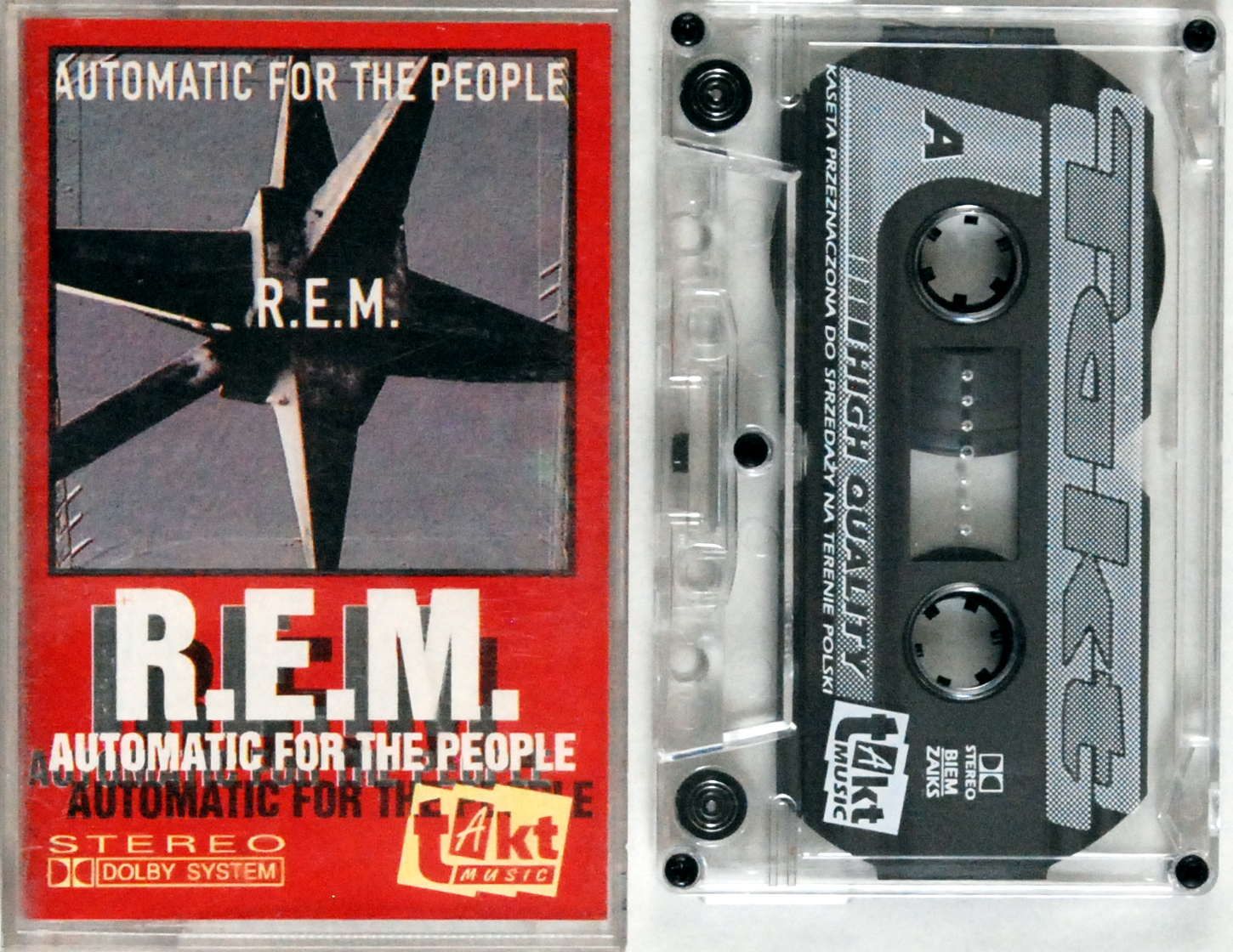 R.E.M. - Automatic For The People (kaseta) BDB