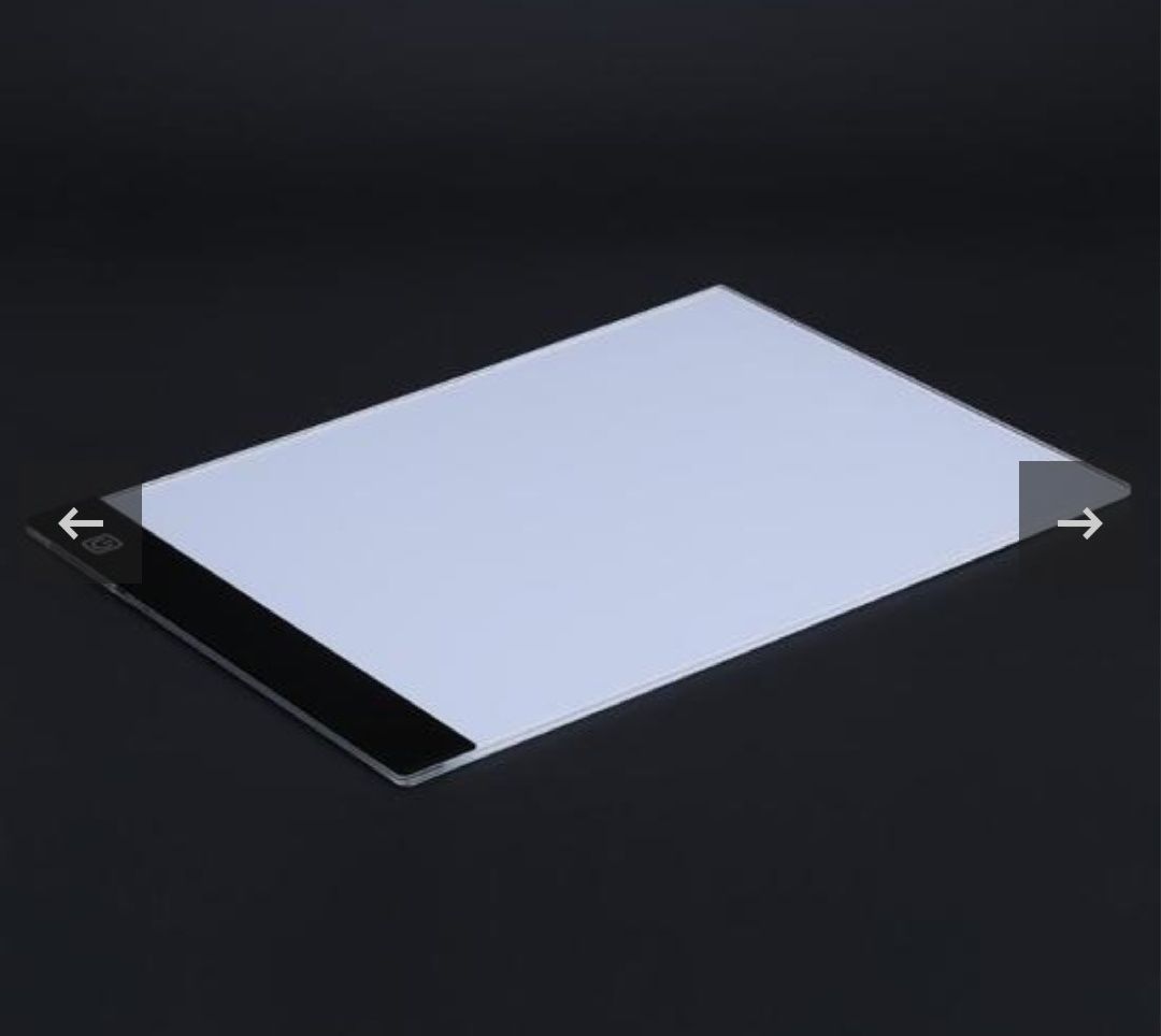 Akrylowa podkładka LED do rysowania Kalkownia 235x330
