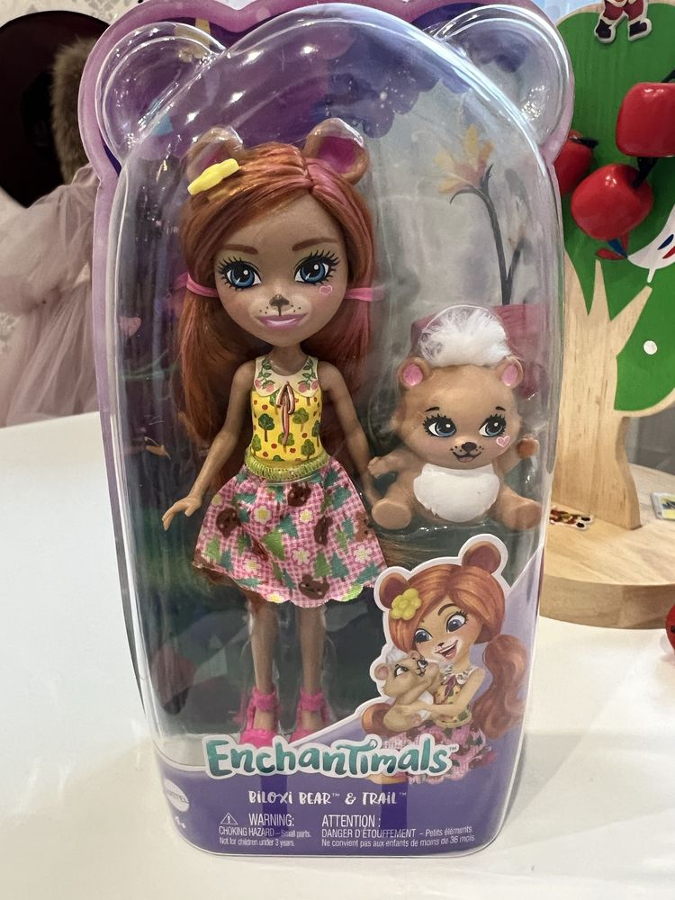Лялька Enchantimals ведмежа Білоксі