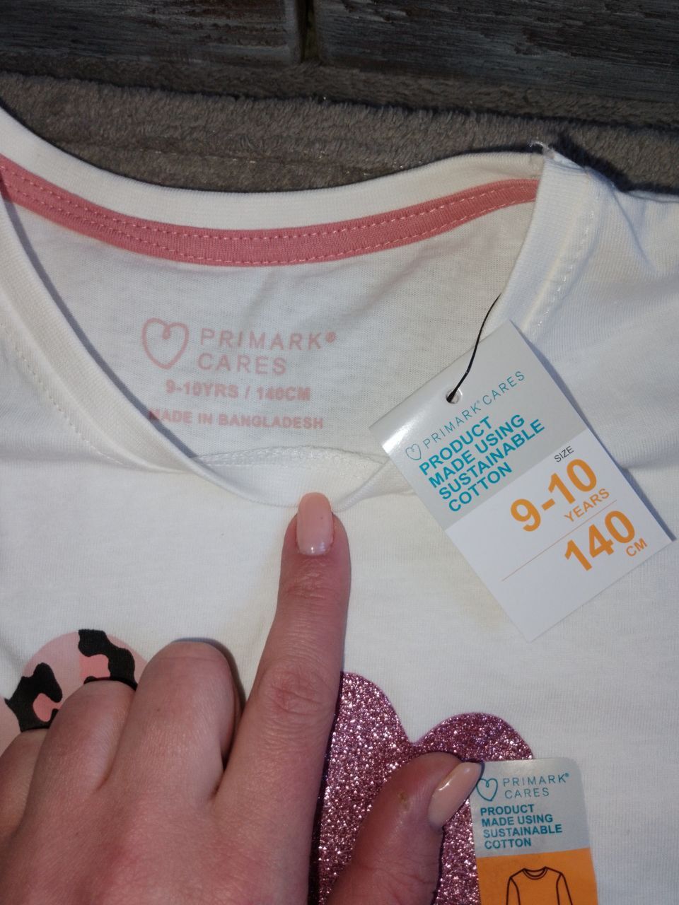 Реглан для дівчинки новий Primark