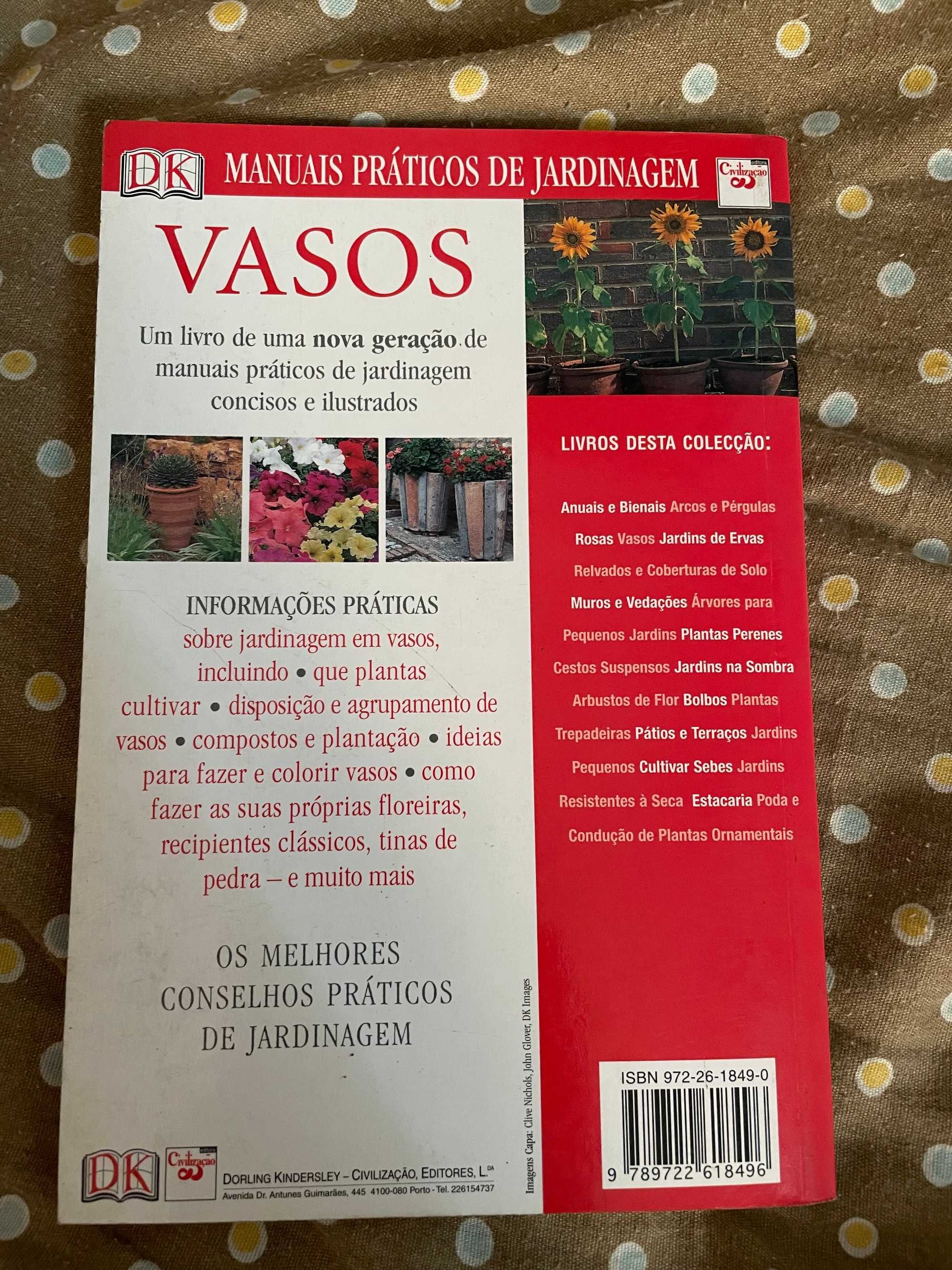 Livro sobre Vasos