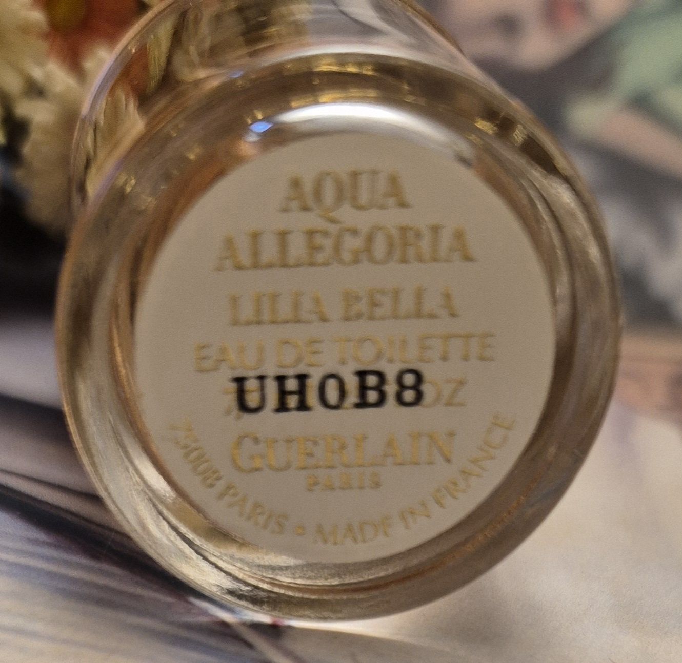Guerlain Aqua Allegoria Lilia Bella edt 7,5 ml, miniatura vintage