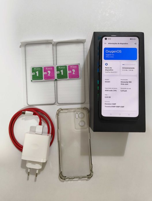 Oneplus Nord CE 2 5G, 8GB RAM, 128GB ROM, Android 13, óptimo estado