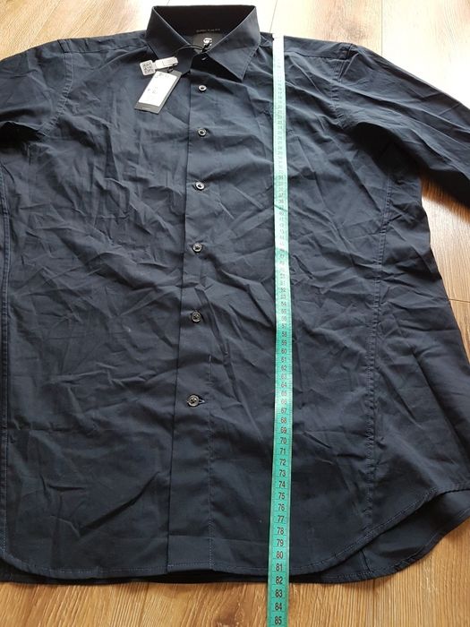 XXL G-star Raw dressed koszula super slim shirt męska granatowa
