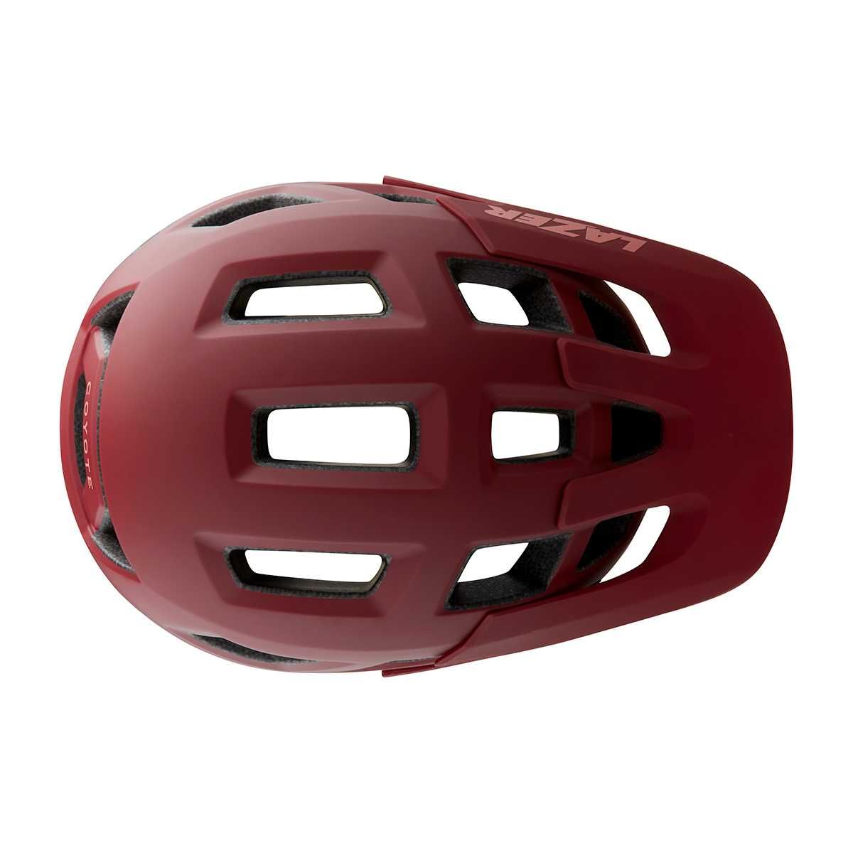 Kask rowerowy Lazer Coyote CE-CPSC matte red rainforest S/52-56cm