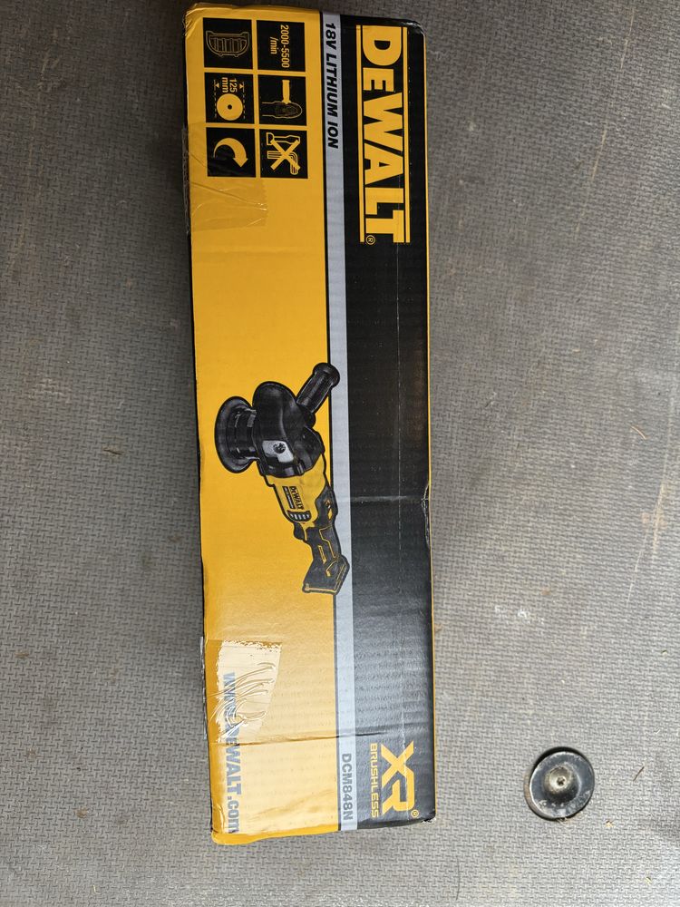 Dewalt polerka rotacyjno-mimośrodowa DCM848N-XJ 18V