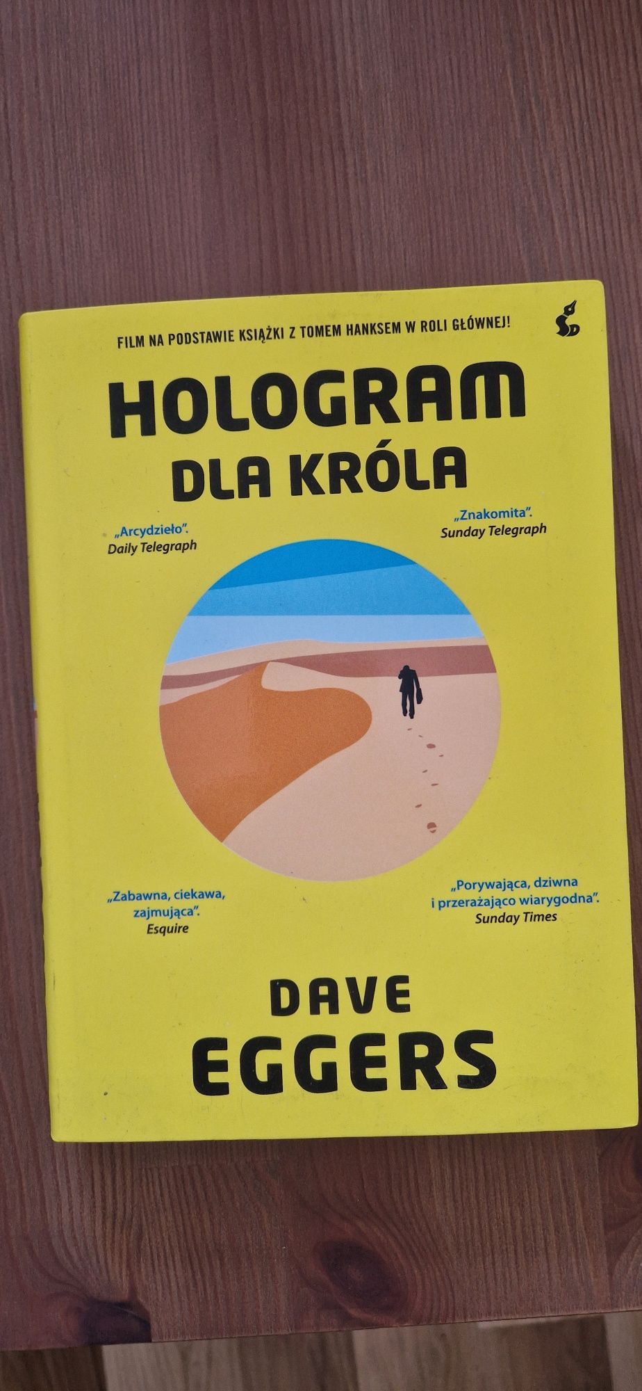 Książka Dave Eggers HOLOGRAM DLA KRÓLA