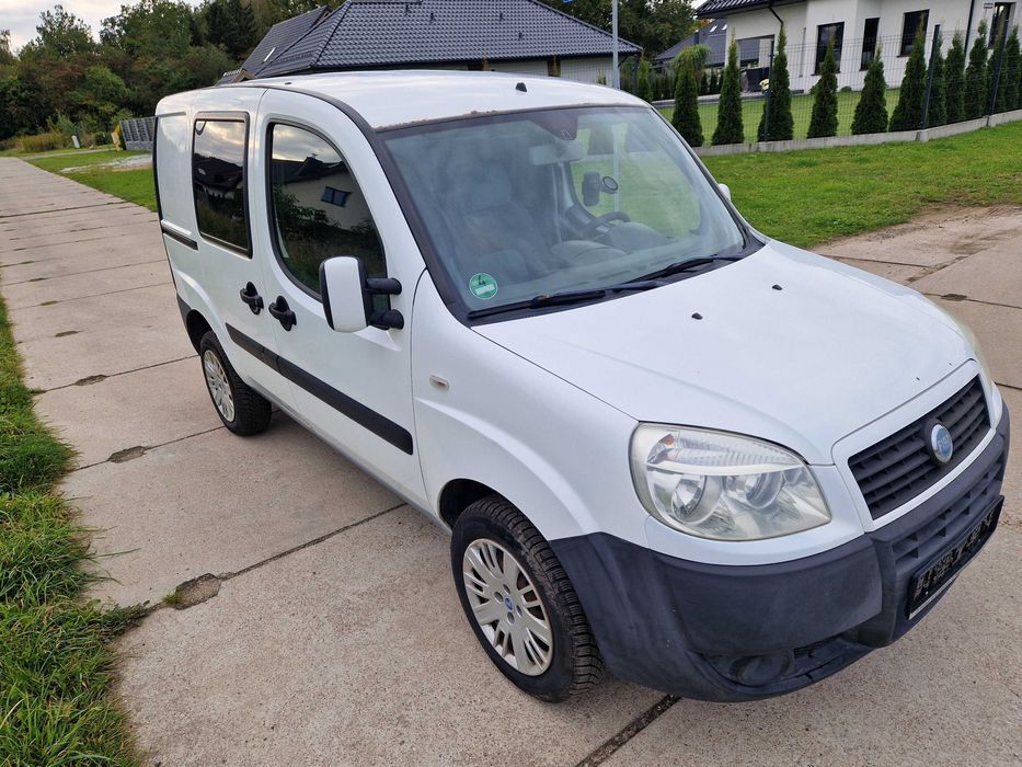 Ładny FIAT DOBLO2007r,2-ręka,bezwypadkowy,sprowadzony,opłacony,faktura