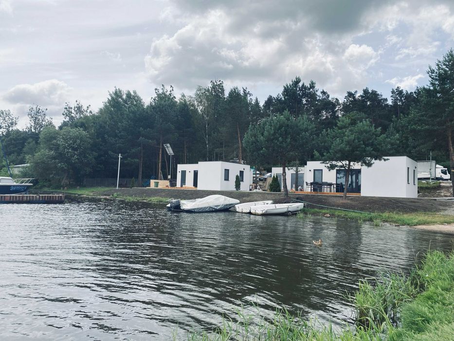 Domy szkieletowe z drewna C24, stan surowy, deweloperski lub pod klucz