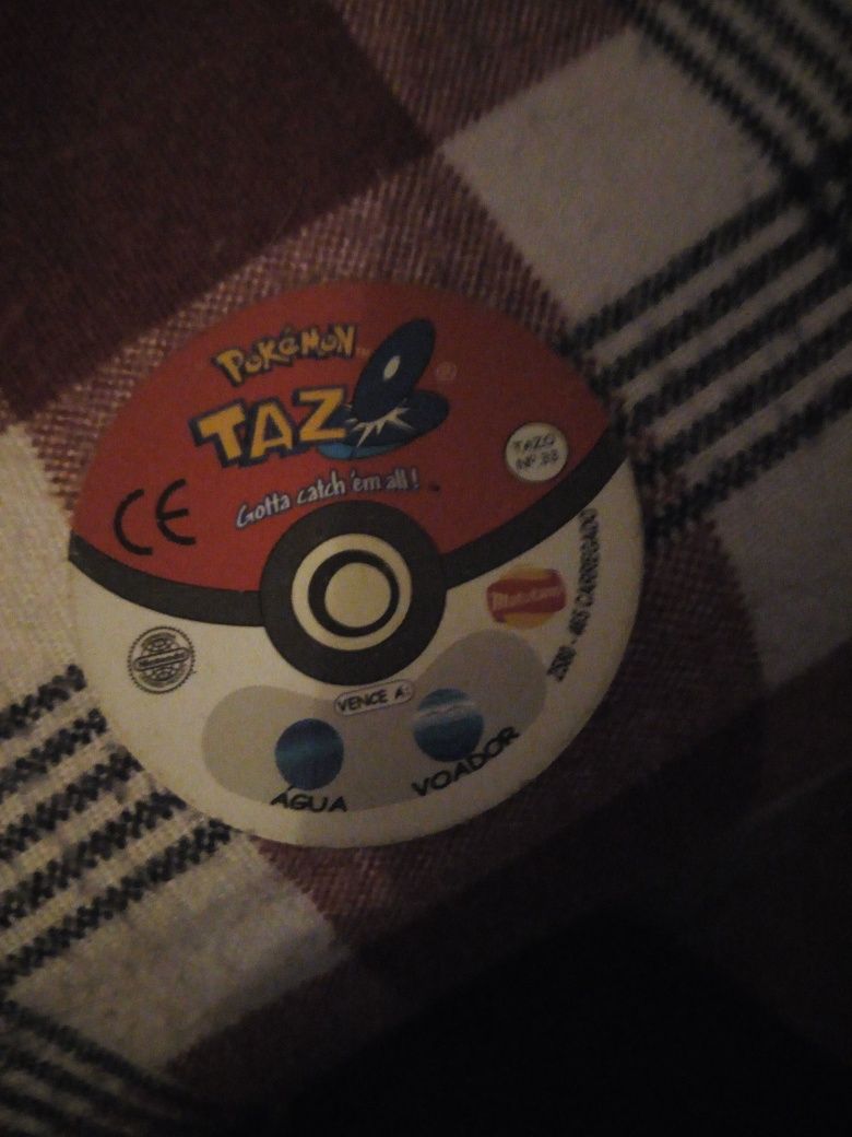 Tazo Pokémon, antigo