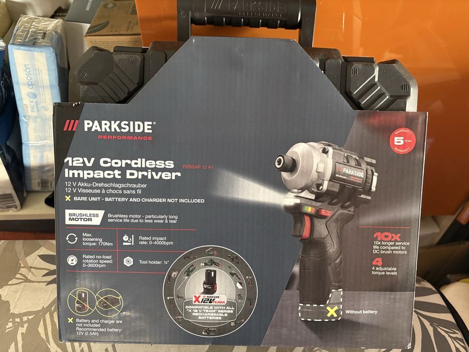 Aparafusadora de Bite performance 12v - NOVA