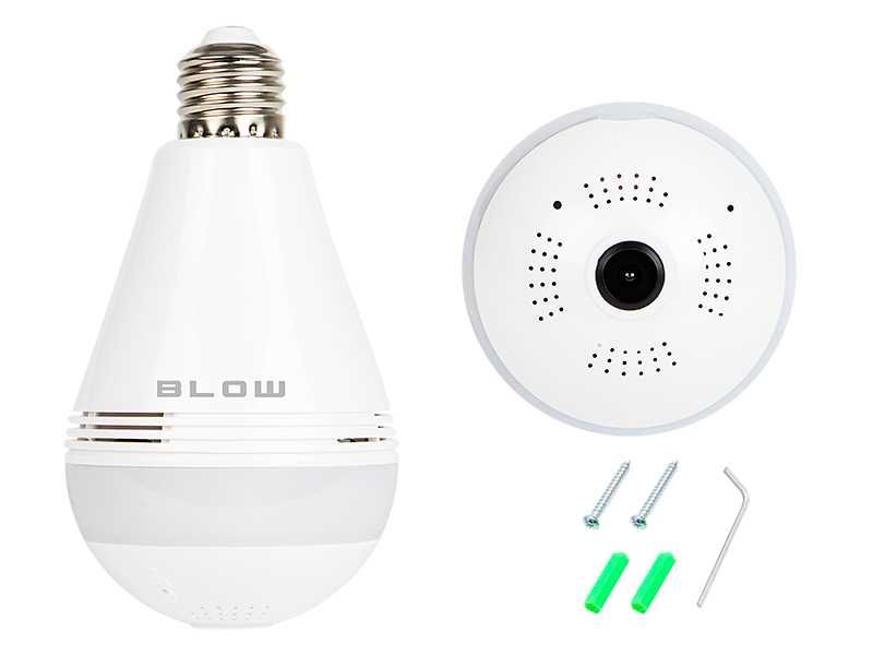 Kamera szpiegowska BLOW WiFi żarówka 2MP H-822