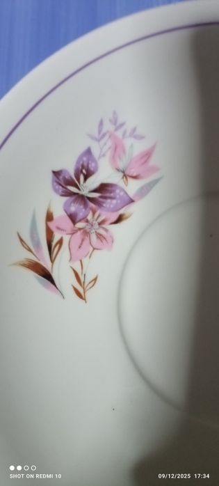 Conjunto 4 chávenas de chá ou almoçadeiras