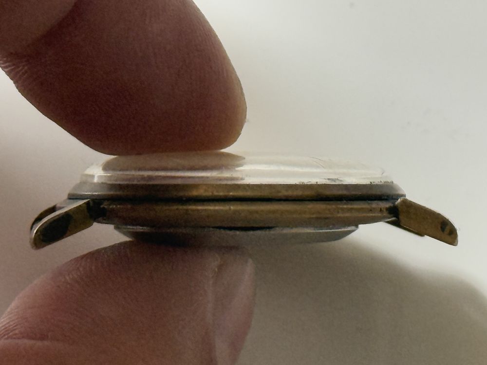 Zegarek męski Fero Feldmana 17jewels Extraflat Swiss made, duzy 37mm