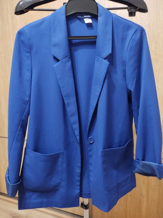 Żakiet damski granatowy