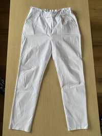 Spodnie białe damskie