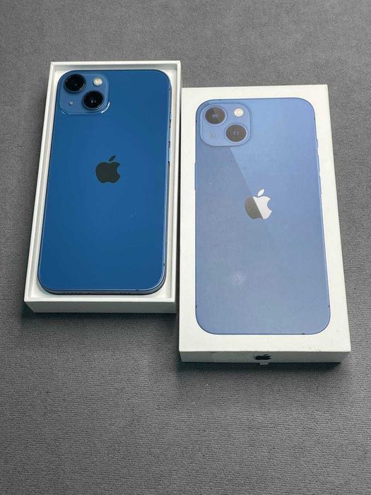 Вітринний Айфон Apple iPhone 13 128 ГБ Blue 1 рік гарантії!