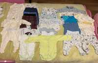 Одяг речі для новонароджених 0-3 місяця одним лотом