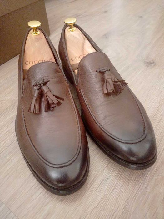 Туфлі шкіряні Лофери чоловічі Conhpol 40 (26-26.5 см)