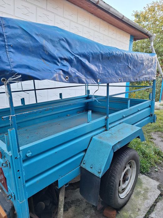 Причіп з брезентом