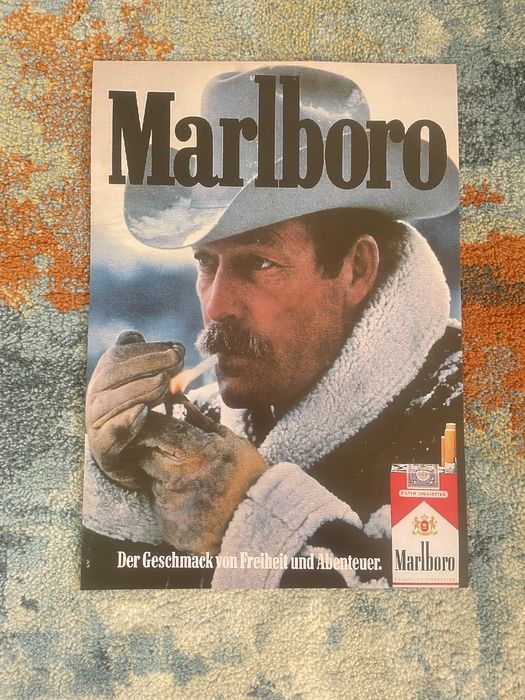Plakat Marlboro Cowboy Vintage