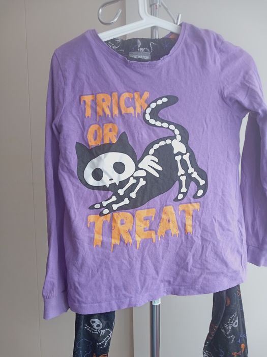 Piżama dziecięca/ przebranie na Halloween rozmiar 146/152