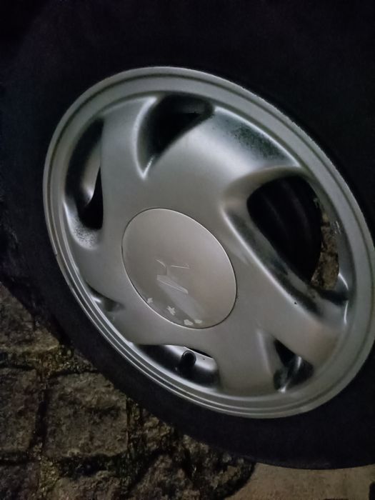 Honda Civic CRX Si - Jantes Liga Leve Originais - 14" raras + 4 Pneus