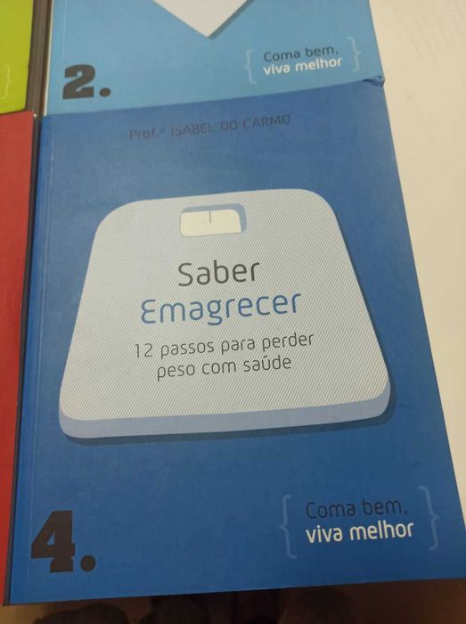 Livros Coma bem e viva melhor
