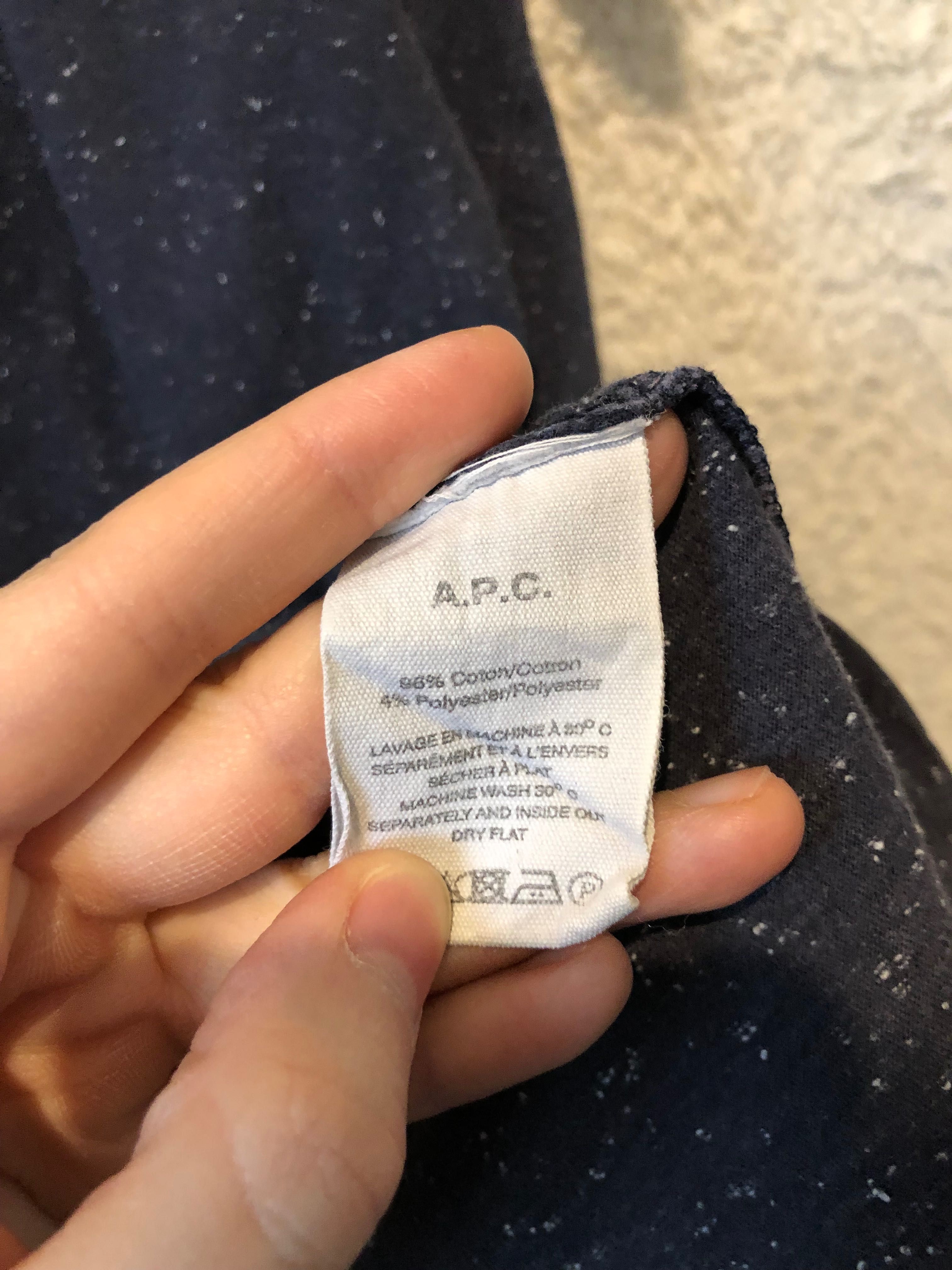 Koszulka A.P.C. Paris