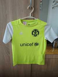 Koszulka sportowa t-shirt piłkarska chłopięca Adidas rozmiar 134 9-10