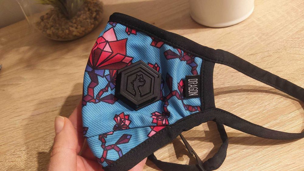 Maska antysmogowa Dragon Casual II na filtry N99 rozmiar M