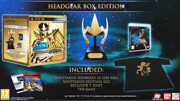 Saint Seiya: Sanctuary Battle Headgear Edition PS3 (Vendo/Troco)