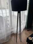 Lampa podłogowa  czarna