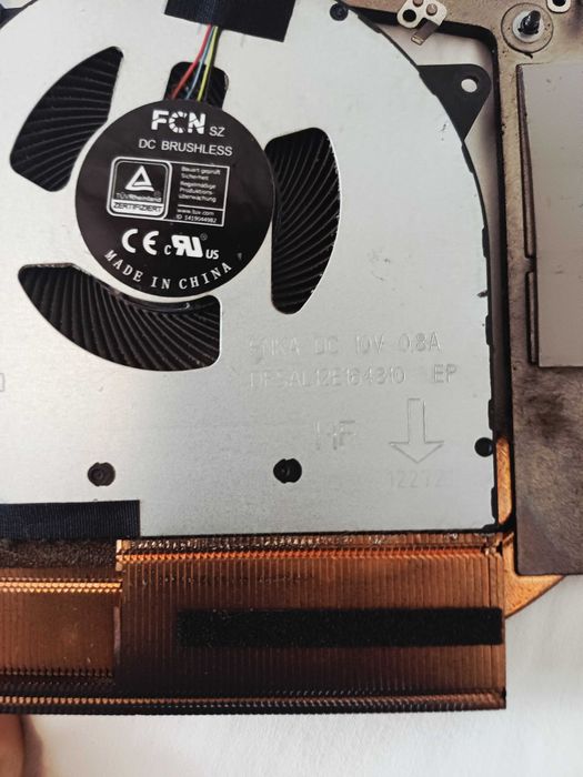 Original Lenovo Legion 5 15ACH6h Fans + Heatsinks64740057644929124