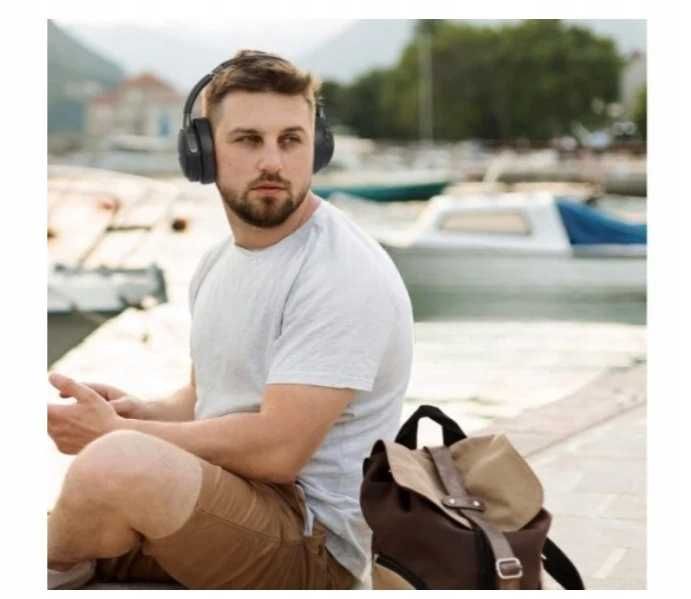 Słuchawki bezprzewodowe nauszne z mikrofonem Bluetooth Uliptz WH202A
