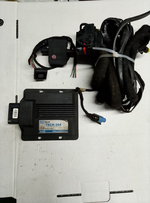 Wiązka elektryczna elektronika LPG TECH 204 sekwencja 4cylindry.