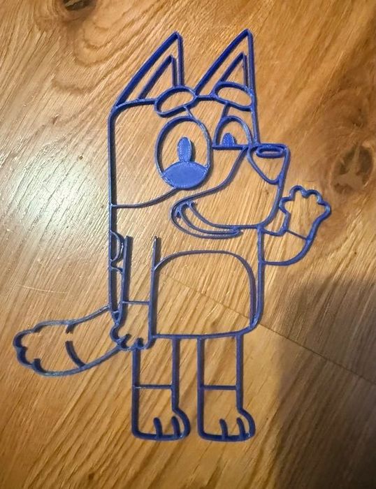 Ozdoba ścienna, zawieszka Bluey – dekoracja ścienna lub na choinkę