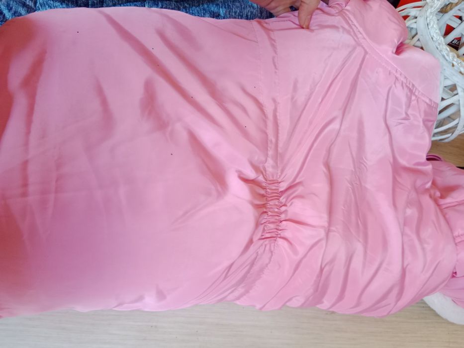 Kurtka zimowa różowa 122