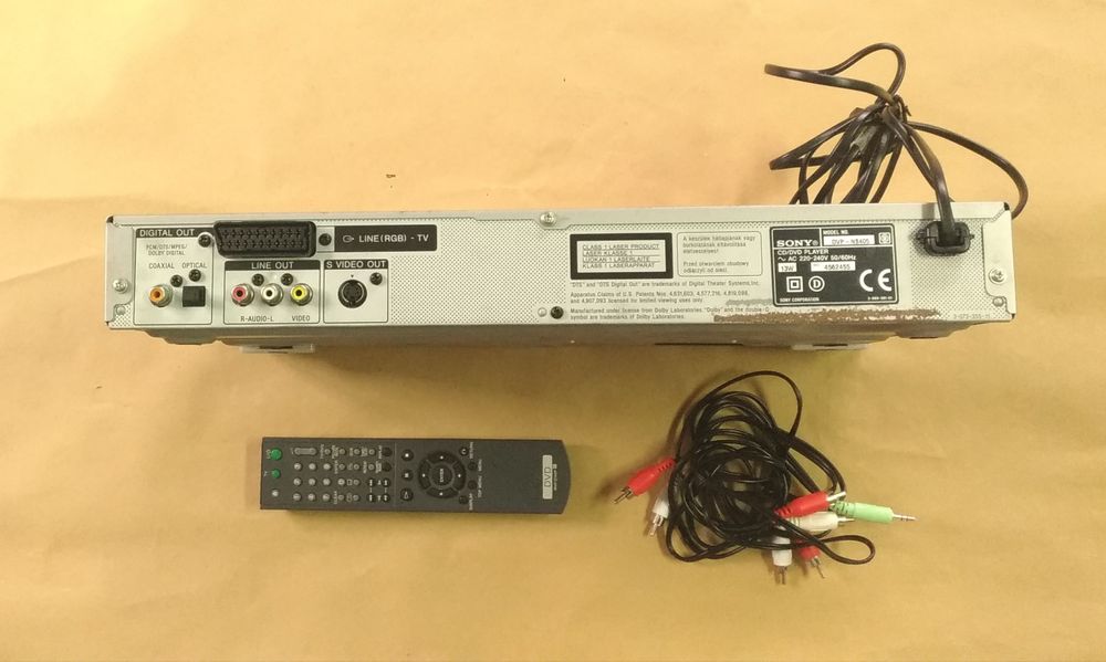 Dvd Leitor Marca Sony