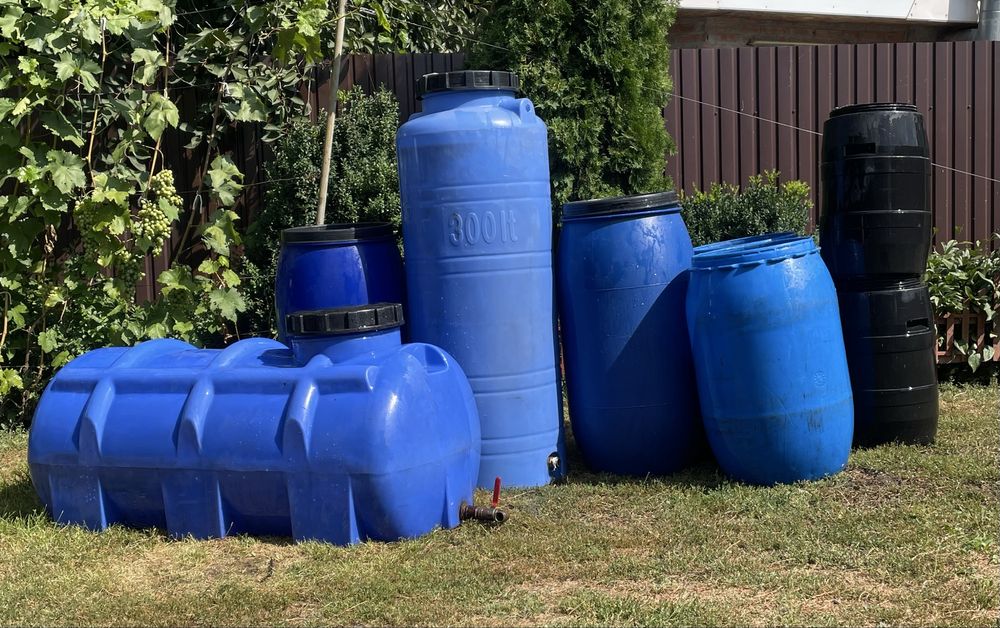 Ємність пластикова , бочки 300, 150, 50