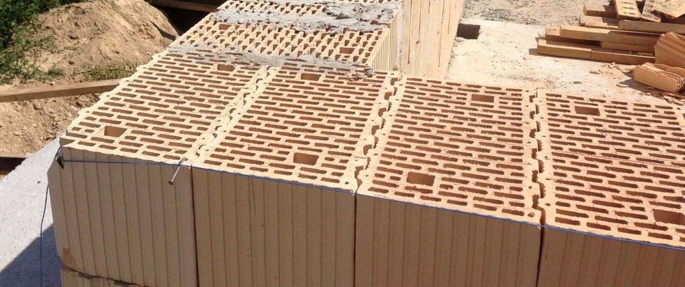 Керамоблок 38 / 25 Великоформатний Керамічний блок Український