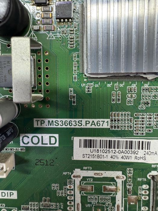 Материнская плата TP.MS3663S.PA671
