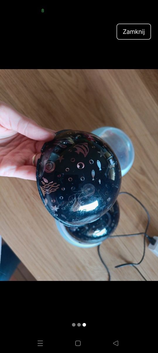 Lampka projektor