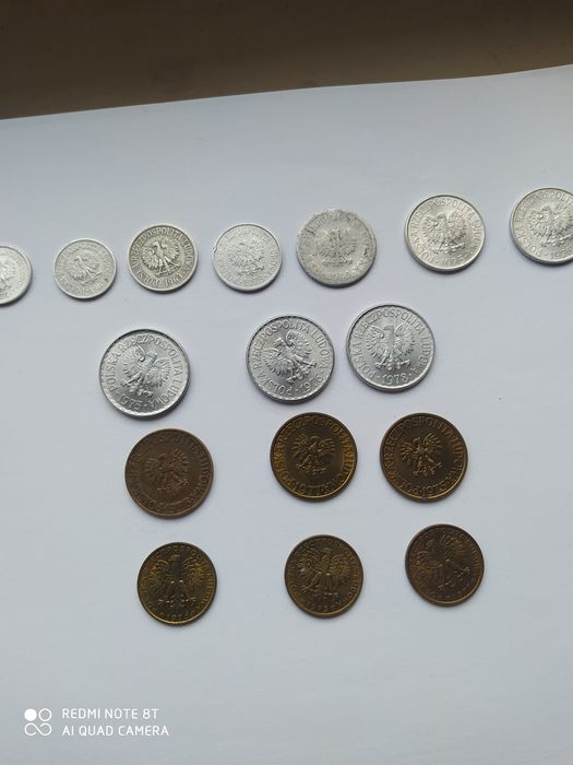 Monety bez znaku mennicy polskie