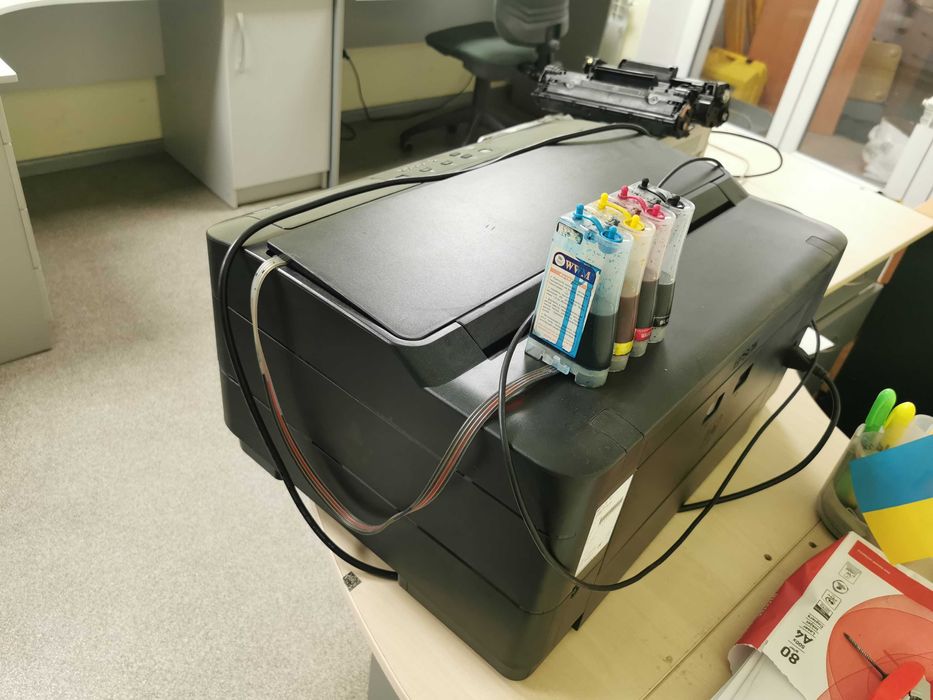 Принтер Epson Workforce WF-7015 с СБПЧ
