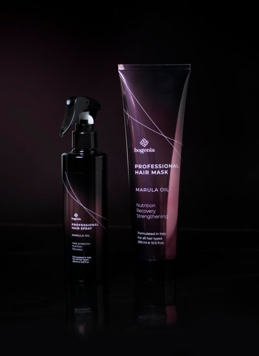 Відновлюючий спрей для волосся 12в1 з марули  Bogenia Marula