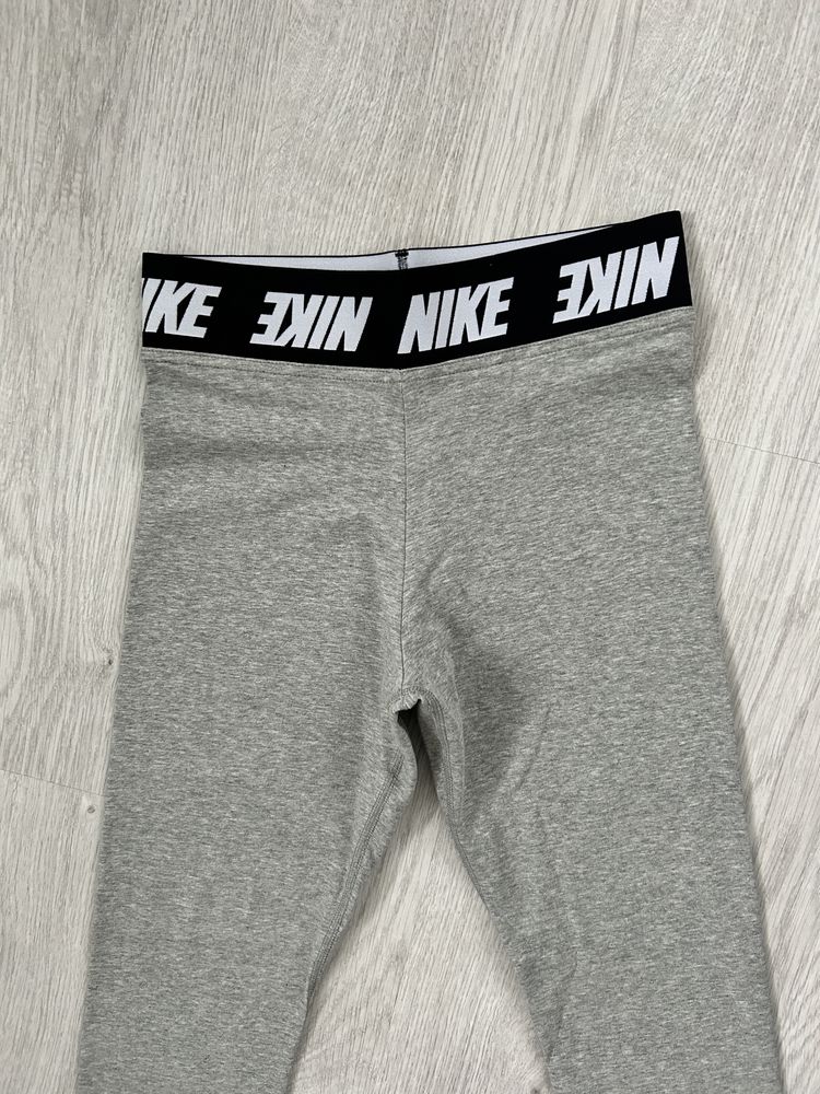 Nike nowe szare legginsy oryginalne S wysoki stan bawełna