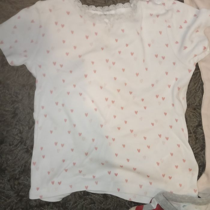 Zestaw 8 sztuk koszulek H&M 80/86 T-shirt bluzka z krótkim rękawem